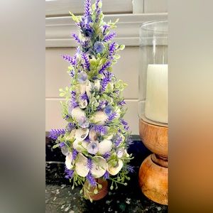 Handmade shell tree decor